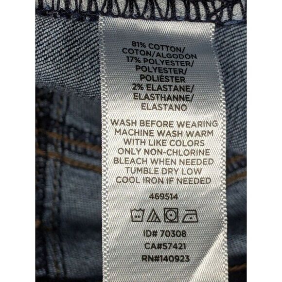 (3/$35) Loft Outlet Womens Size 0 Pockets Modern Skinny Denim Blue Jeans - Picture 6 of 11